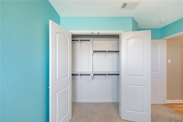 view of closet