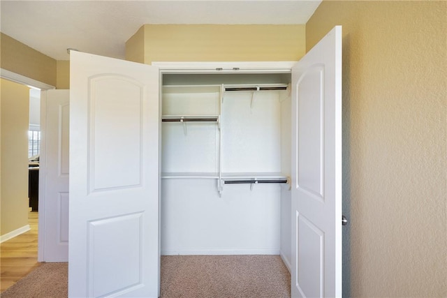 view of closet