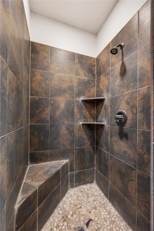 5398 Prairie Dawn Trl, College Station, TX 77845 - full bathroom with a tile shower