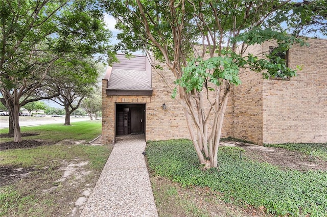 1538 Wolf Run, College Station, TX 77840 - view of front of house with brick siding