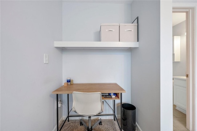 1725 Harvey Mitchell Pkwy S Unit 2433, College Station, TX 77840 - tiled office space with baseboards