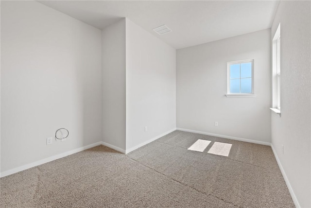 empty room featuring carpet