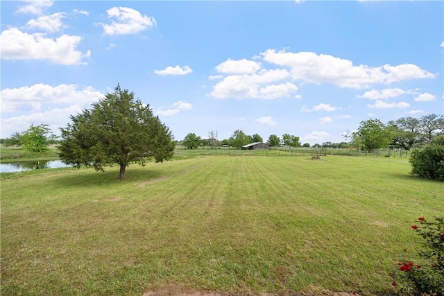32287 Rochen Rd, Waller, TX 77484 - view of yard with a view of countryside and a water view
