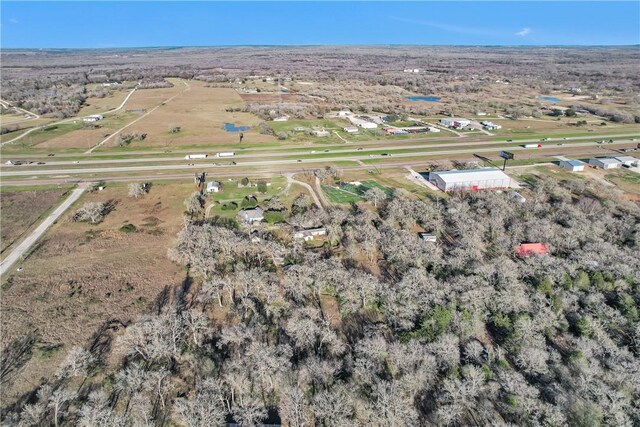 24248 State Highway 6 S, Navasota, TX 77868 - birds eye view of property featuring a rural view