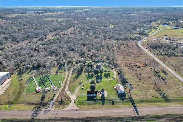 24248 State Highway 6 S, Navasota, TX 77868 - birds eye view of property with a rural view