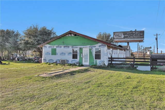 24248 State Highway 6 S, Navasota, TX 77868 - view of front of property with a front lawn