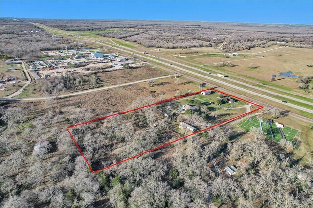 24248 State Highway 6 S, Navasota, TX 77868 - aerial view with a rural view