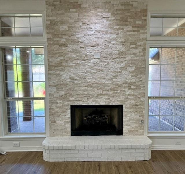 room details featuring wood-type flooring