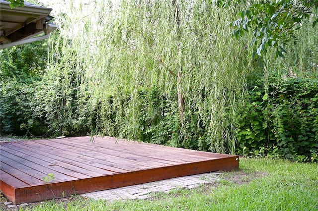 400 Princeton Cir, College Station, TX 77840 - view of wooden terrace