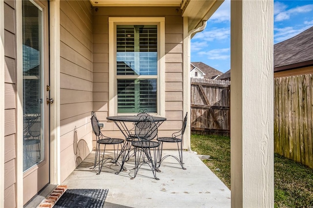 view of patio / terrace