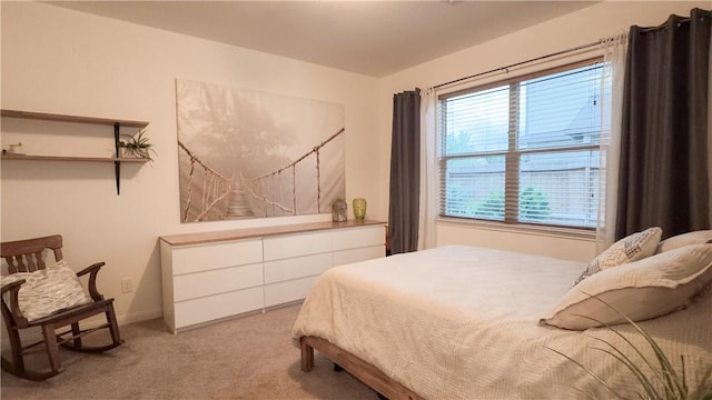 301 Pine Mist Ln, Conroe, TX 77304 - bedroom featuring light colored carpet and baseboards