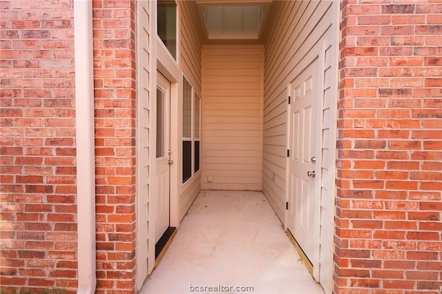 view of property entrance