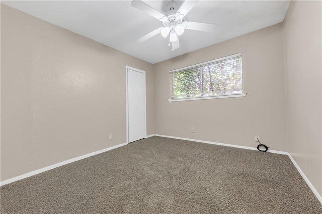 1214 Neal Pickett Dr, College Station, TX 77840 - unfurnished room featuring carpet flooring and ceiling fan