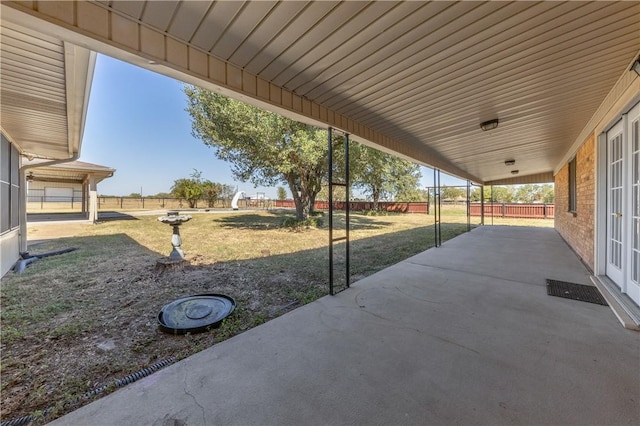 view of patio / terrace