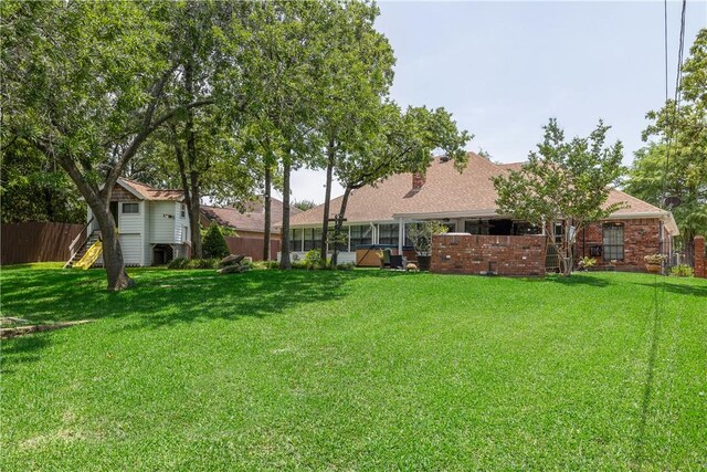 3003 Aztec St, College Station, TX 77845 - view of yard