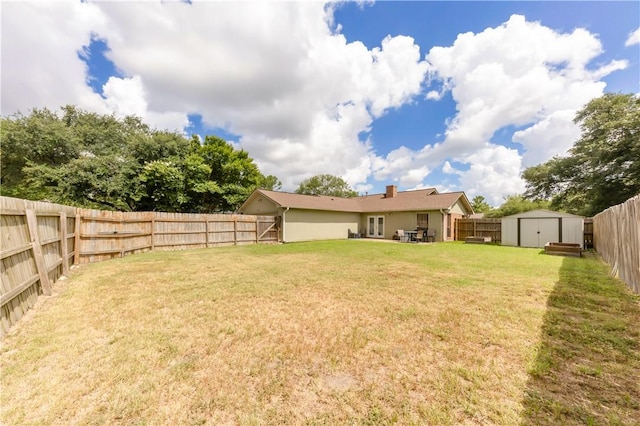 2306 Windsor Dr, Bryan, TX 77802 - fenced backyard with a shed