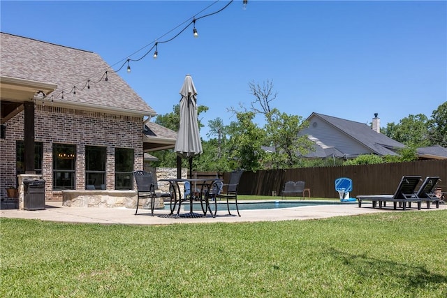 5249 Drake Dr, College Station, TX 77845 - view of pool with a patio area