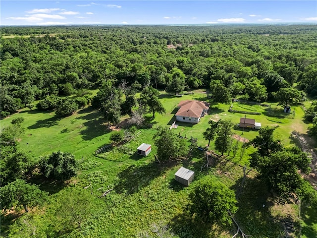 9777 Deer Trail Run, Hearne, TX 77859 - bird's eye view of a forest