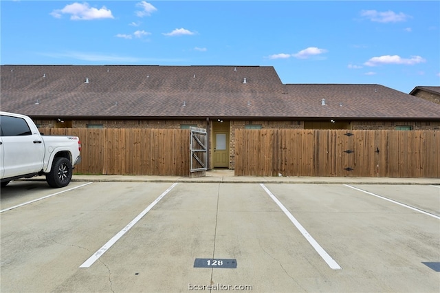 128 Kimber Ln, College Station, TX 77845 - view of uncovered parking lot