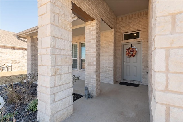 view of entrance to property