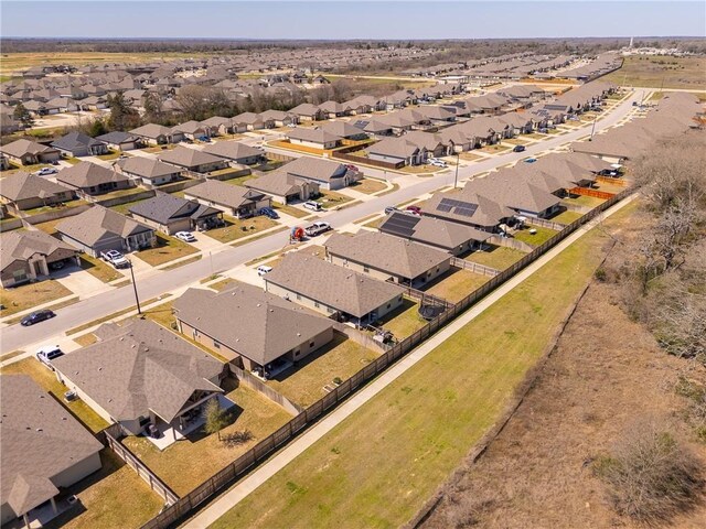 birds eye view of property featuring a residential view