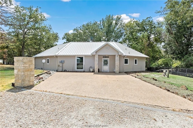 view of ranch-style house