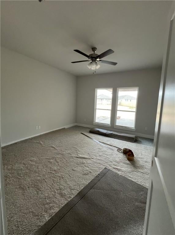 5324 Lyle Pl, Bryan, TX 77807 - unfurnished room with carpet floors and ceiling fan