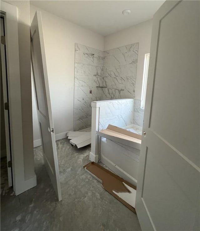 5324 Lyle Pl, Bryan, TX 77807 - full bath with a marble finish shower and vanity