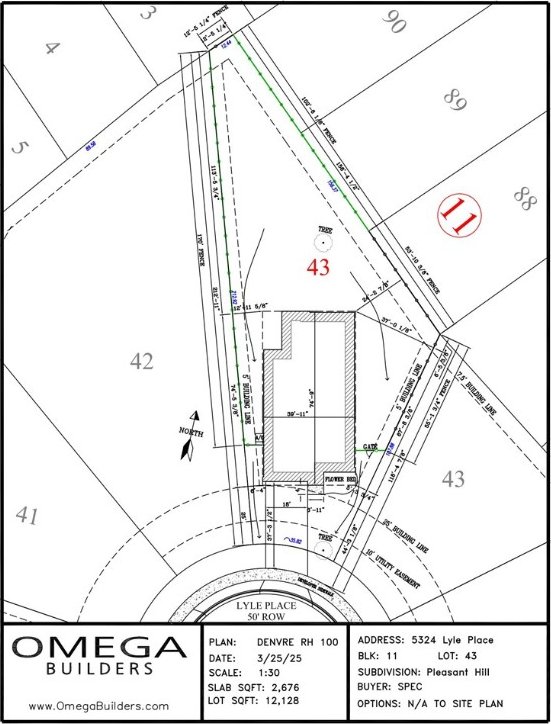 5324 Lyle Pl, Bryan, TX 77807 - survey map / technical document