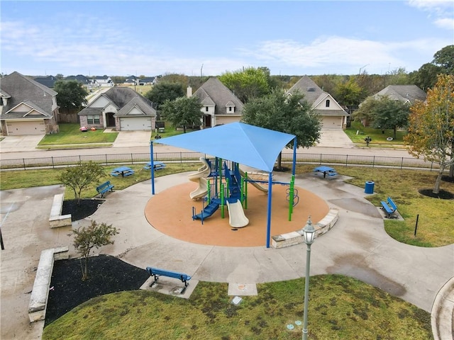 view of jungle gym