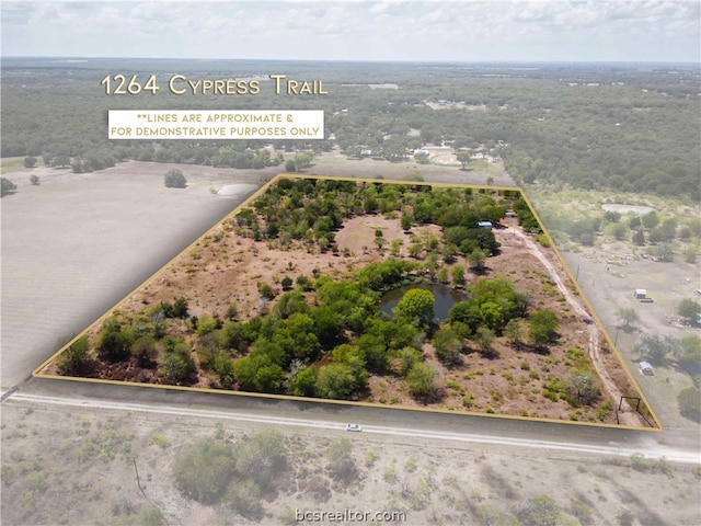 1264 Cypress Trl, Rockdale TX, 76567 land for sale