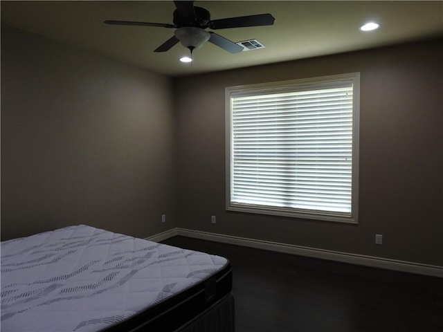 2622 Forest Oaks Dr, College Station, TX 77845 - bedroom with recessed lighting and a ceiling fan