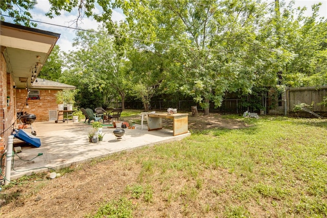 4200 Milam St, Bryan, TX 77801 - view of yard with a patio