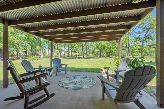 view of patio / terrace