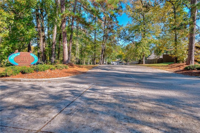 view of street