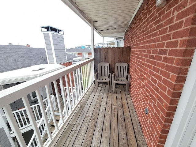 view of deck