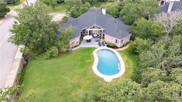drone / aerial view
