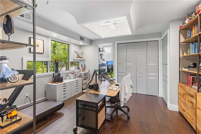 23 Forest Dr, College Station, TX 77840 - office space with wood-type flooring