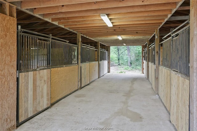 view of stable