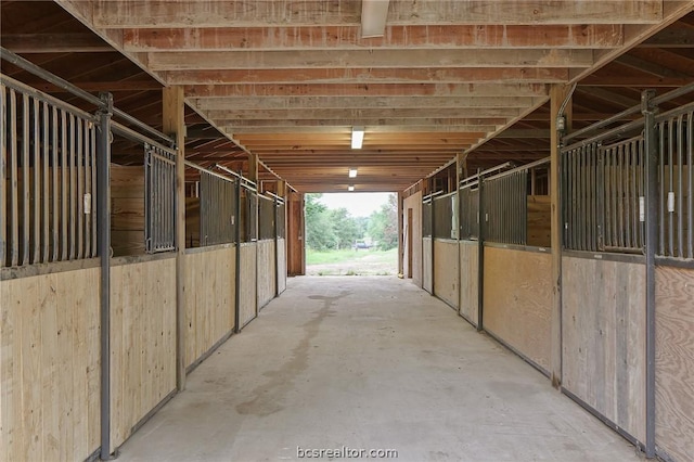 view of stable