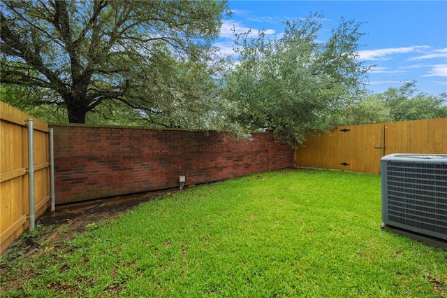 1610 Ethic Ln, College Station, TX 77845 - view of yard featuring central AC unit