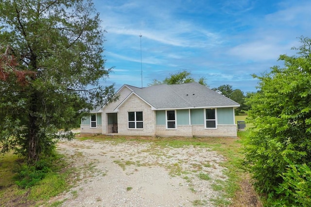 12029 Eagle Ln, North Zulch, TX 77872 - view of front of home featuring brick siding