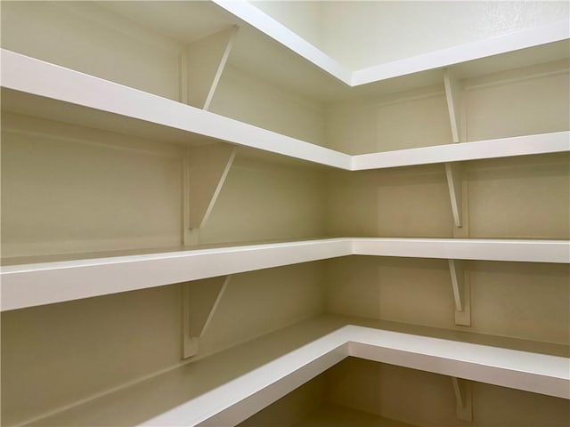 view of pantry