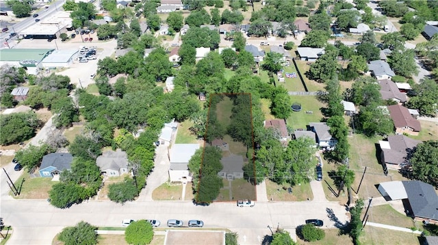 808 Oak St, Bryan, TX 77802 - bird's eye view featuring a residential view