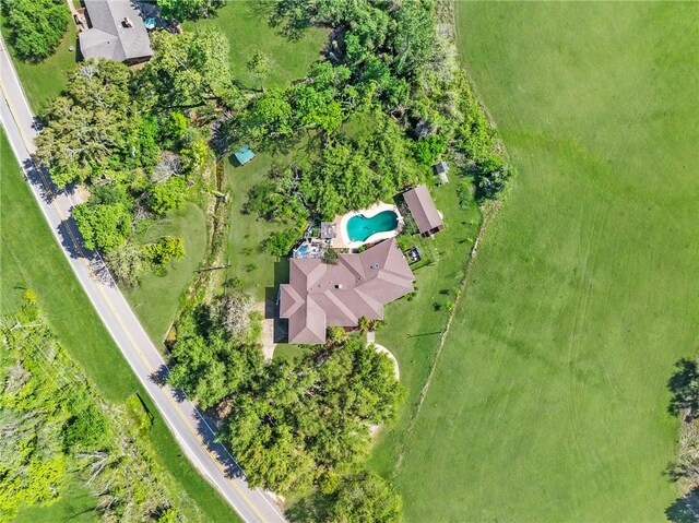 1309 Rock Dam Rd, Marlin, TX 76661 - bird's eye view