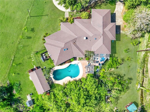 1309 Rock Dam Rd, Marlin, TX 76661 - drone / aerial view