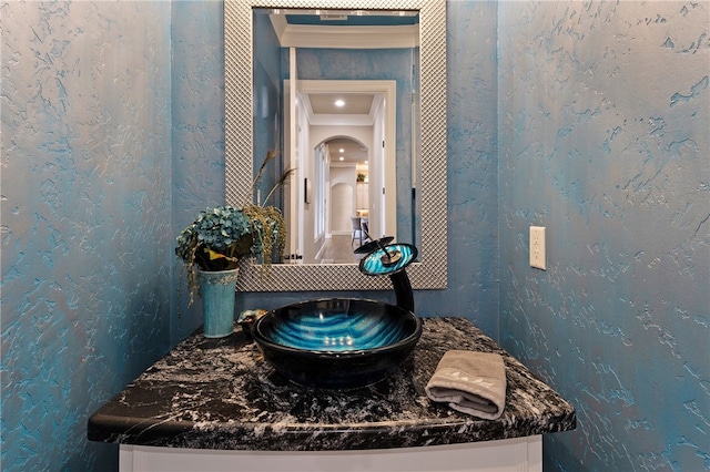 4675 River Garden Ct, Bryan, TX 77808 - bathroom with vanity