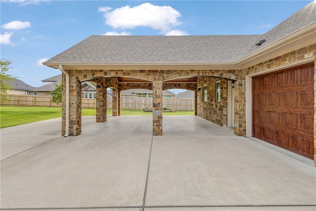 4675 River Garden Ct, Bryan, TX 77808 - view of garage