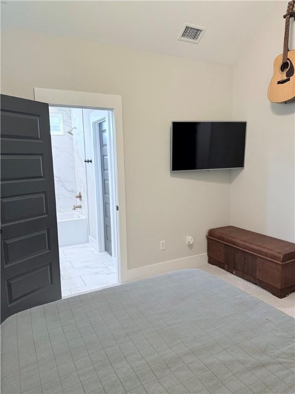 4203 Lismore Ln, College Station, TX 77845 - bedroom with baseboards and light marble finish flooring