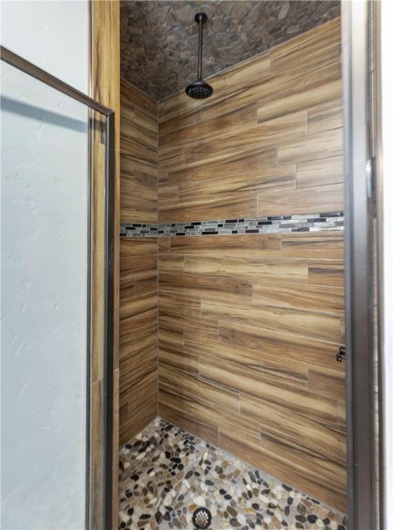2102 Cary Cir, Bryan, TX 77803 - bathroom with a shower stall